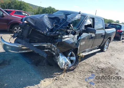 2015 Ram 1500 Big Horn from USA, damaged, VIN 3C6RR7LT2FG560075